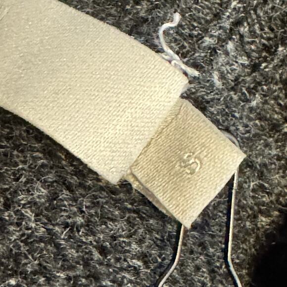 One Grey Day Carter Gray Merino Wool Shredded Pullover Women Small NWT - Picture 4 of 10